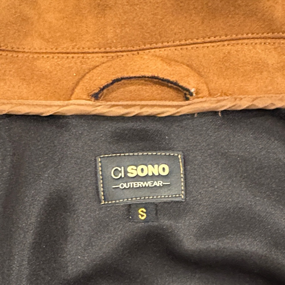 Ci Sono Faux Suede Moto Jacket - Picture 4 of 6